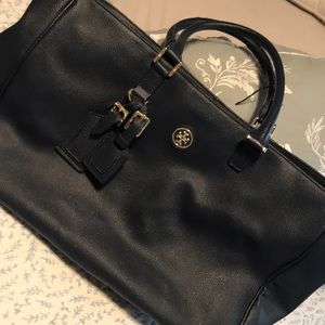 Tory Burch navy handbag
